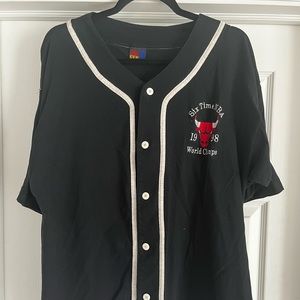 Chicago Bulls Baseball Jersey